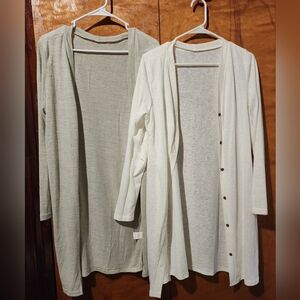 3 lightweight cardigans new without tags
